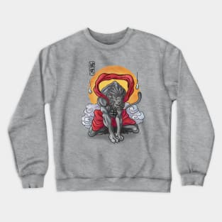 wolfman yokai Crewneck Sweatshirt